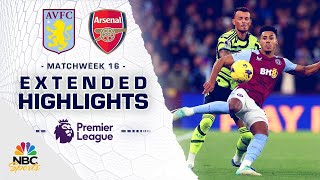 Aston Villa v Arsenal  PREMIER LEAGUE HIGHLIGHTS  1292023  NBC Sports [upl. by Lemon]