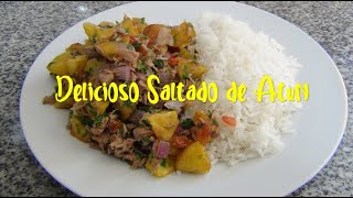 DELICIOSO ATUN SALTADO I Cristinakitchenperu I Recetas de Semana Santa 😋🍴 [upl. by Gombach]