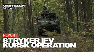 USDelivered Stryker IFV Operating in Kursk with Ukrainian Air Assault Forces [upl. by Lupien198]