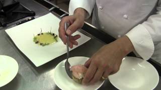 Oliver Glowig prepares a dish at his 2 Michelin in Rome [upl. by Kaitlyn]