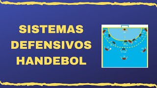 SISTEMAS DEFENSIVOS DO HANDEBOL [upl. by Valorie]