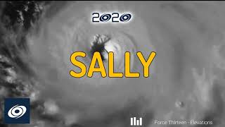 The track of Hurricane Sally 2020 [upl. by Ettedo545]