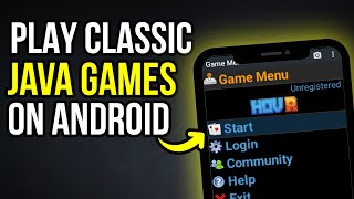 How to Play Classic Java Games on Your Android Phone  Install Java Games on Android UPDATED 2024 [upl. by Amaerd]