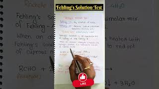 🧑‍🔬 Fehling solution Test 🔥🔥🔥 shorts neet iitjee jeemains boards viralshorts [upl. by Nangem563]