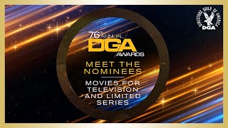 Meet the 2024 DGA Nominees for Movies for Television and Limited Series [upl. by Nemra]