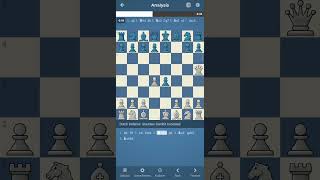 Win a chess game in just 5 MOVES STAUNTON GAMBIT ♟️ [upl. by Wahs]