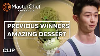 Reynold Poernomos Dessert Challenge  MasterChef Australia  MasterChef World [upl. by Ohara]