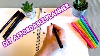 150 For A Planner For The Year  How to make Your Own Planner [upl. by Nodnarg359]