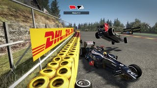 Every F1 Game With Red Flag [upl. by Bendick]