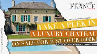 Take a peek in this luxury chateau On sale for just over €500K [upl. by Sprage]