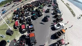 Jeepin The Coast 2016 Mississippi Gulfcoast Jeep Ride [upl. by Buff739]