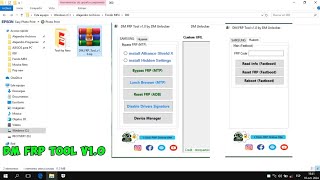 DM Tool Erase FRP a Samsung y Huawei [upl. by Salkin]