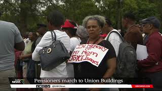 Public servants who worked during apartheidera march to Union Buildings over exclusion [upl. by January]