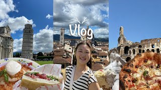 Italy Vlog pt1  Rome Florence Pisa [upl. by Andeee345]