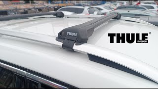 Roof rack system Thule WingBar Edge VW Touareg [upl. by Adnara]