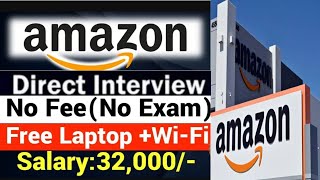 Latest jobs in Amazon companyany degreems office knowledgefreshers and experienced [upl. by Claribel]