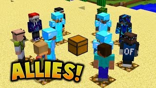 The FOUR Allies  Minecraft FACTIONS 583 [upl. by Adirf]