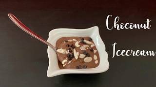 How to make Ice cream at home  Choco  nut Ice cream  Hotpot Vegetarian Recipes Indian Recipes [upl. by Jeana]