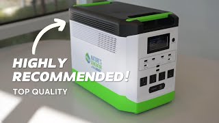 Portable Solar Generator for Home Outdoor and Emergency use [upl. by Kcirdde176]