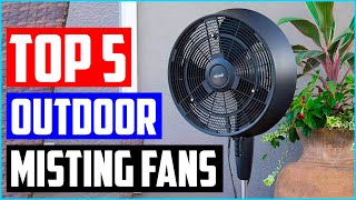 Best Outdoor Misting Fans Top 5 Picks [upl. by Aoket]