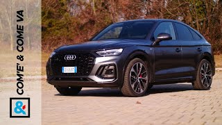 NUOVA AUDI Q5 SPORTBACK  Comè amp Come va [upl. by Aehsal]