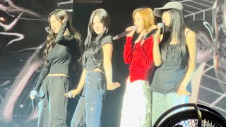 230905 aespa  Full soundcheck 1 of 4 Lucid Dream live  Barclays Center Brooklyn NY 4K Fancam [upl. by Kuska]