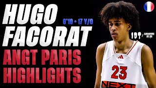 Hugo Facorat ANGT Paris Highlights  Talented 610 17yearold French Forward [upl. by Alfred]