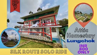 Attic Homestay Lungchok  Silk Route Solo Ride  EP – 9 Attic Homestay  Lungchok SILKROUTE [upl. by Irok3]