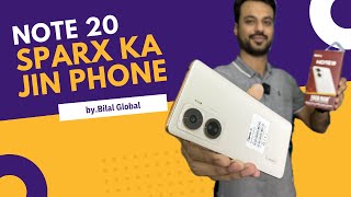 Sparx Note 20 Unboxing Review Price In Pakistan 42000 White Colour Sparx Note 20 Camera Test [upl. by Erastes537]