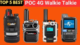 Top 5 Best POC 4G Walkie Talkies of 2024 – Long Range amp Reliable [upl. by Benoit]