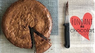 Fondant au chocolat et amande  Léa cooking [upl. by Oralee]