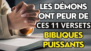 🔥 11 versets bibliques que les démons détestent versets de protection puissants [upl. by Atikehs660]