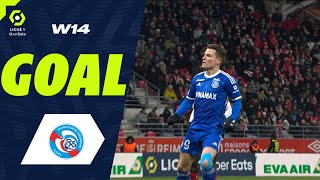 Goal Kévin GAMEIRO 88 pen  RCSA STADE DE REIMS  RC STRASBOURG ALSACE 21 2324 [upl. by Alameda452]