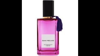 DE Diana Vreeland Outrageously Vibrant fruchtig blumig Niche Parfum Review [upl. by Aihsetan]