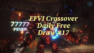 FF7 Ever Crisis FFVI Crossover Daily Free Draw 17 [upl. by Gyatt952]