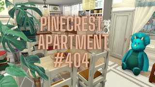 Pinecrest Apartment 404  No CC  Sims 4 Speed build [upl. by Peirce]