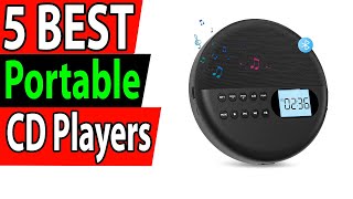 5 Best Portable CD Players Review 2025 [upl. by Le643]