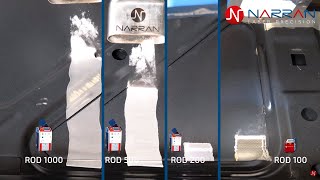 Cleaning lasers power comparison 100W vs 200W vs 500W vs 1000W [upl. by Ydnew]