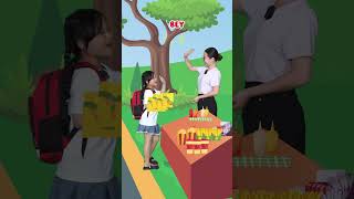 Bé học tiếng anh qua phim hoạt hình thực phẩm bẩn Dont Eat Dirty Food Video and cartoons for baby [upl. by Anelram]