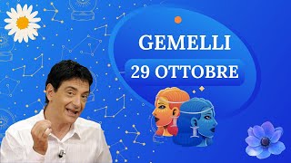 Gemelli ♊️ LOroscopo di Paolo Fox  29 Ottobre 2024  Luna contraria giornata no [upl. by Attiuqahs]