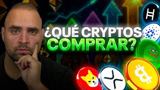 Revienta el mercado CRYPTO ¿Qué Criptomonedas Debo Comprar Ahora [upl. by Tlevesoor]