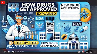 How Drugs Get Approved The StepbyStep New Drug Application NDA Process Explained drug [upl. by Ramma]