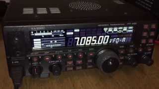 Demonstração Radio Yaesu FT450  AT  PY2XM HD [upl. by Daune789]