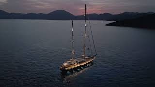 Sailing Yacht Daima for Charter in Greece  2025 Luxury Vacations [upl. by Cowley]