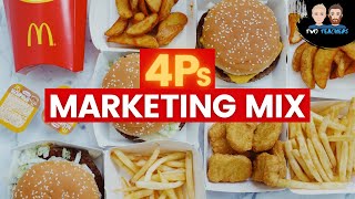 Marketing Mix 4Ps  McDonalds Examples [upl. by Rexanna837]