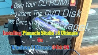 PINNACLE STUDIO 18 ULTIMATE Ep2 INSTALLATION PROCESS [upl. by Carolle920]