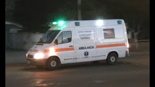 Ambulancia del Hospital de Carlos Paz en emergencia [upl. by Nosniv559]