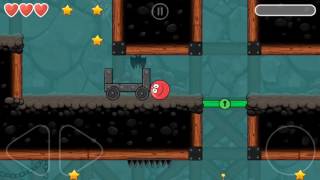 Red Ball 4  Into The Cave Level 64  Android Gameplay And Walkthrough [upl. by Inoy]