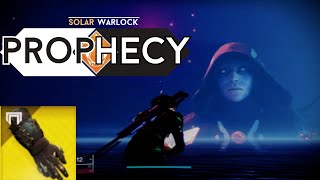 Solo Prophecy  Solar Warlock  Destiny 2  Season of The Wish [upl. by Fielding460]