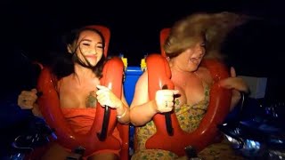 Slingshot Ride Girl Fail Compilation  Funny and Shocking Moments [upl. by Saloma609]